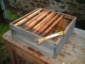 Scraping warm frames clean