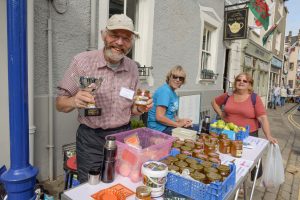 Conwy Honey Fair stall